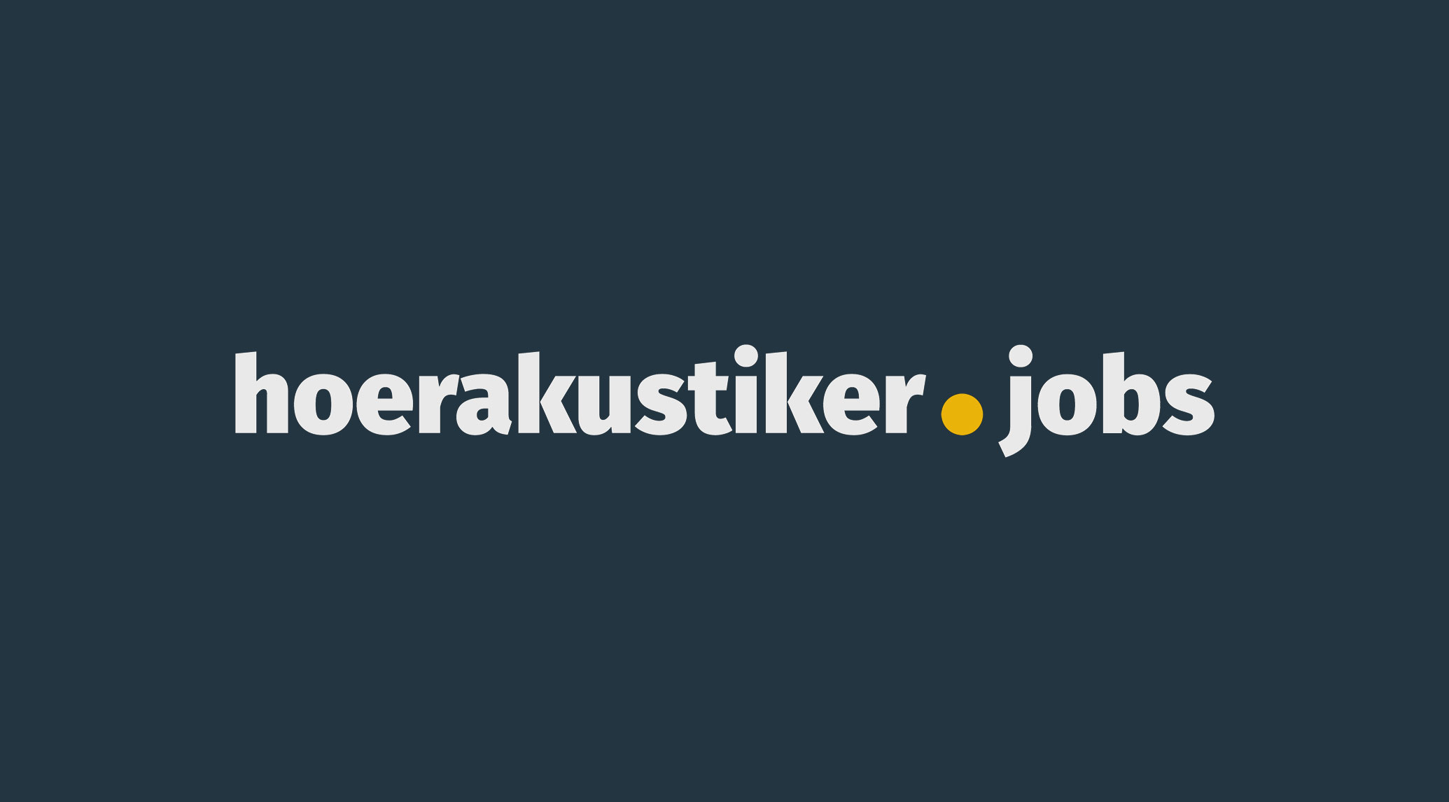 Logo des Jobportals hoerakustiker.jobs, spezialisiert auf digitales Recruiting in der Hörakustikbranche. Erfahren Sie mehr über moderne Bewerbungsprozesse und Arbeitgeberpräsentation auf audimus.eu.